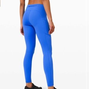 lululemon speed up tight 28” luxtreme wild bluebell SZ 8